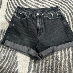 American Eagle Outfitters Dark Gray Jean Shorts